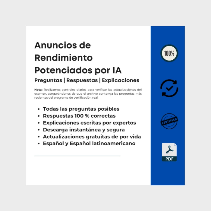 Certificación en Anuncios de Rendimiento Potenciados por IA